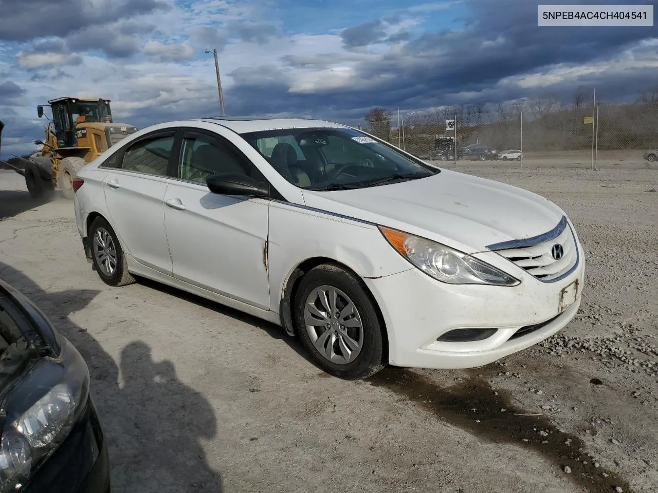 2012 Hyundai Sonata Gls VIN: 5NPEB4AC4CH404541 Lot: 79361454