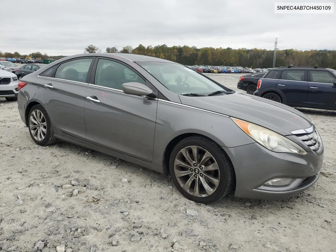 2012 Hyundai Sonata Se VIN: 5NPEC4AB7CH450109 Lot: 79480054