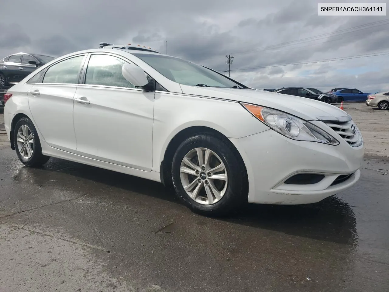 2012 Hyundai Sonata Gls VIN: 5NPEB4AC6CH364141 Lot: 79529034