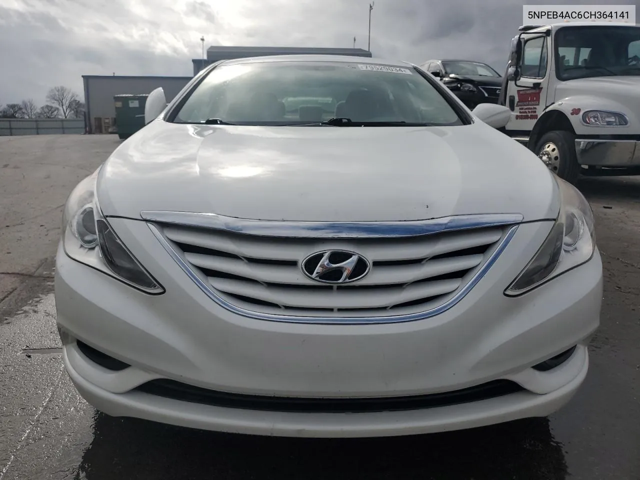 2012 Hyundai Sonata Gls VIN: 5NPEB4AC6CH364141 Lot: 79529034