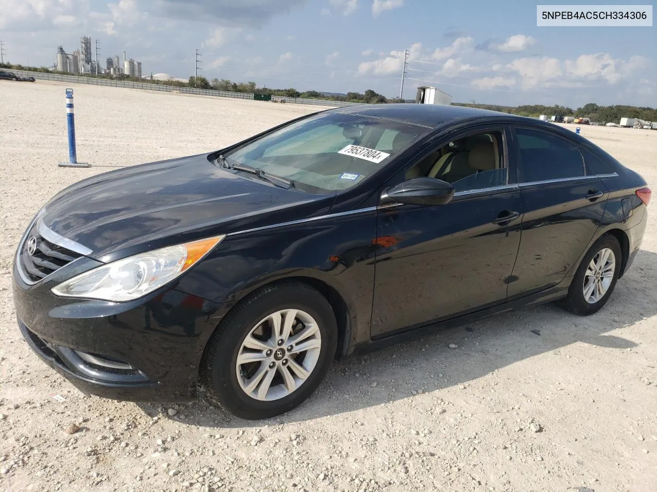 2012 Hyundai Sonata Gls VIN: 5NPEB4AC5CH334306 Lot: 79537804