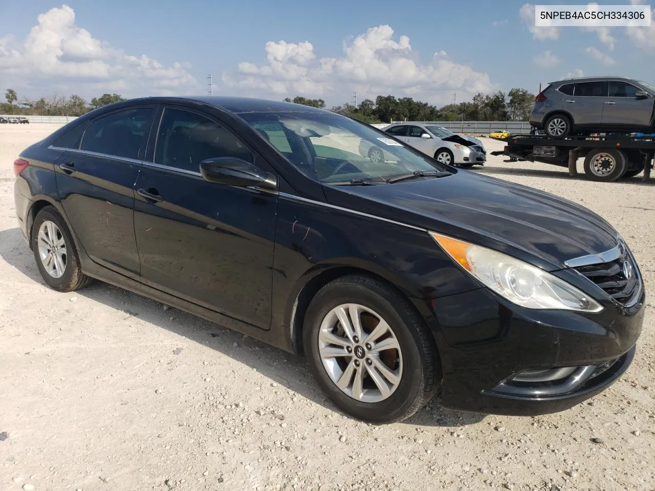 2012 Hyundai Sonata Gls VIN: 5NPEB4AC5CH334306 Lot: 79537804