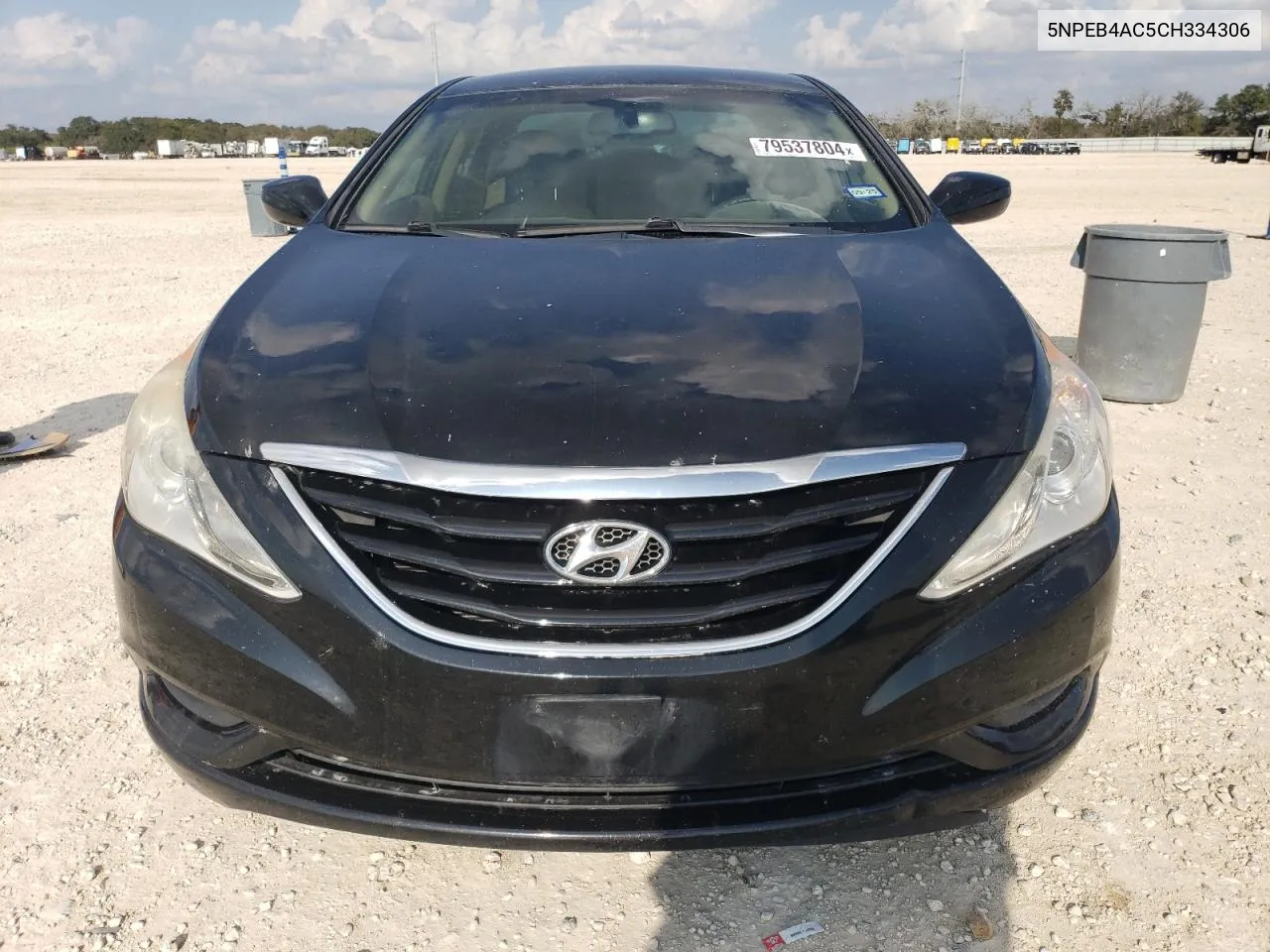 2012 Hyundai Sonata Gls VIN: 5NPEB4AC5CH334306 Lot: 79537804