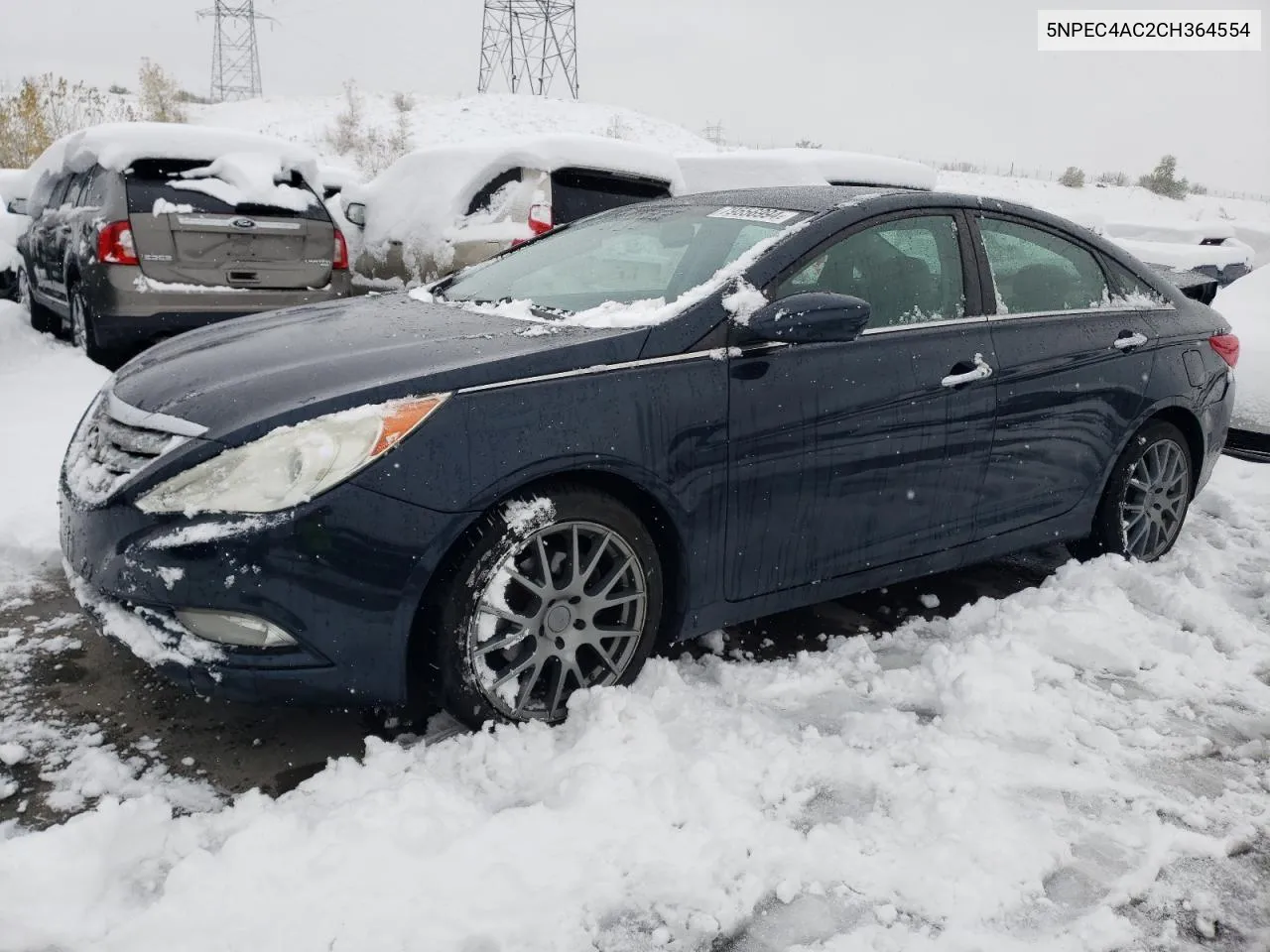 2012 Hyundai Sonata Se VIN: 5NPEC4AC2CH364554 Lot: 79556994