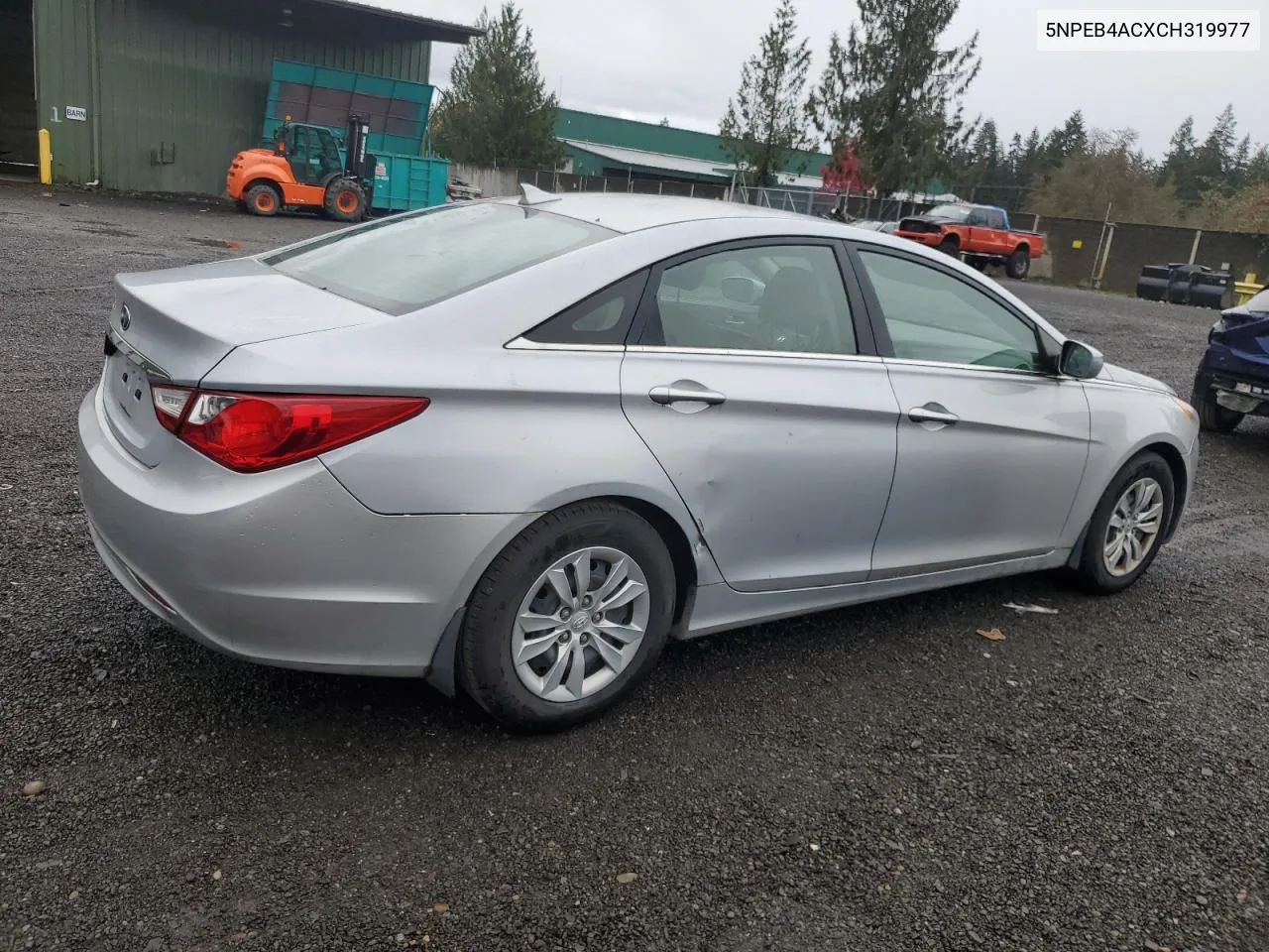 2012 Hyundai Sonata Gls VIN: 5NPEB4ACXCH319977 Lot: 79952304