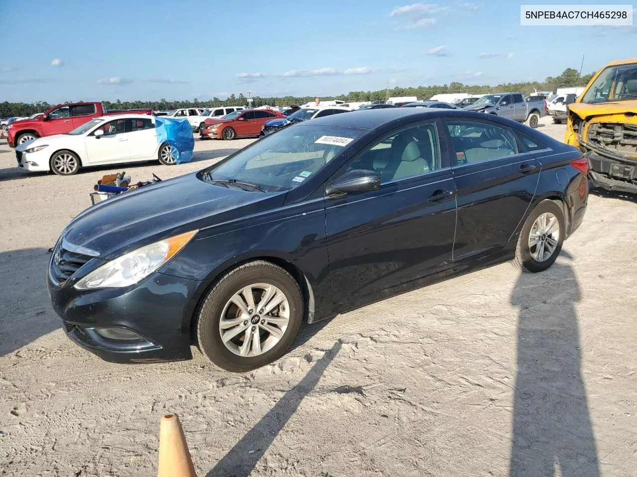 2012 Hyundai Sonata Gls VIN: 5NPEB4AC7CH465298 Lot: 80374484