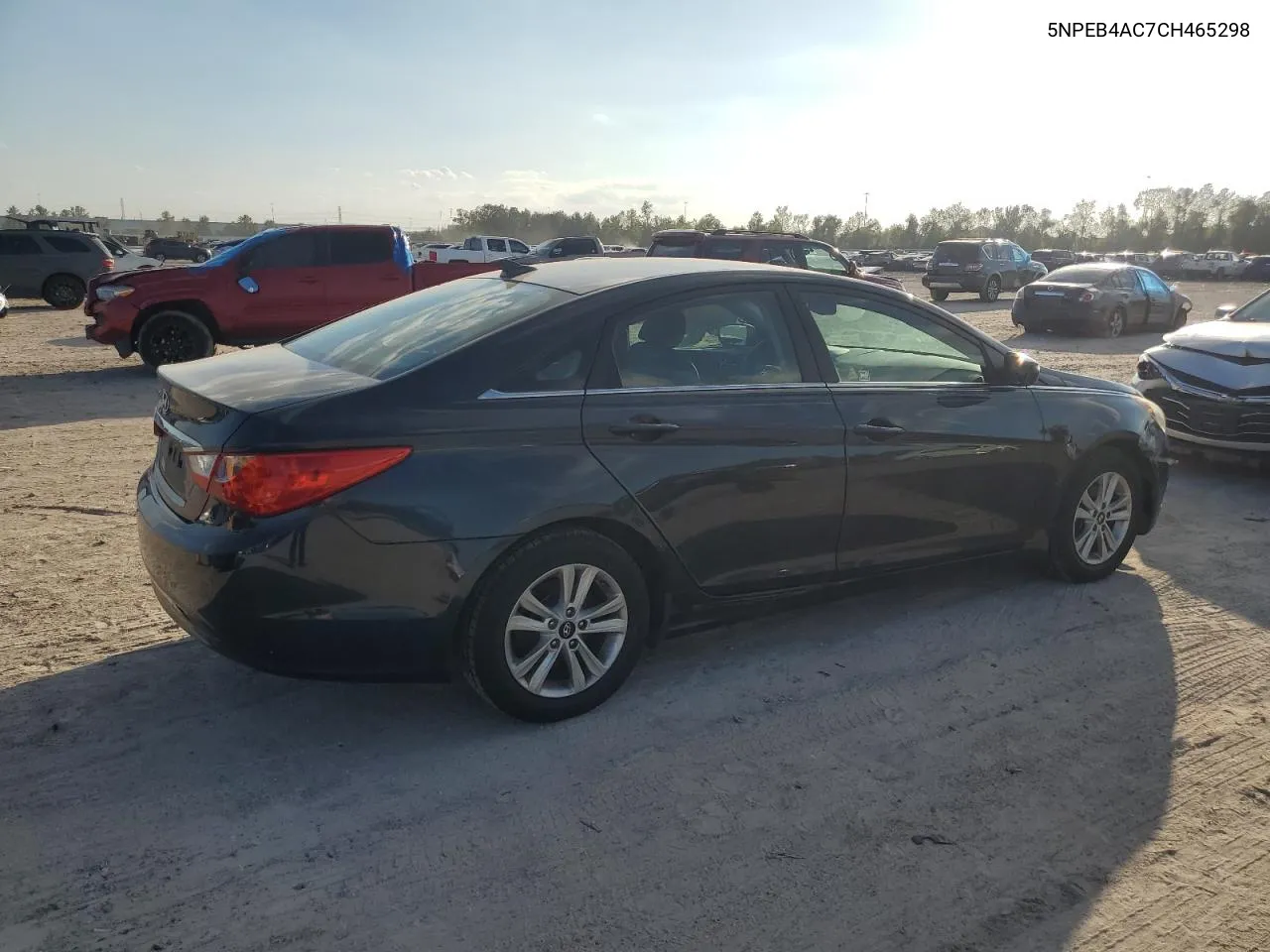 2012 Hyundai Sonata Gls VIN: 5NPEB4AC7CH465298 Lot: 80374484