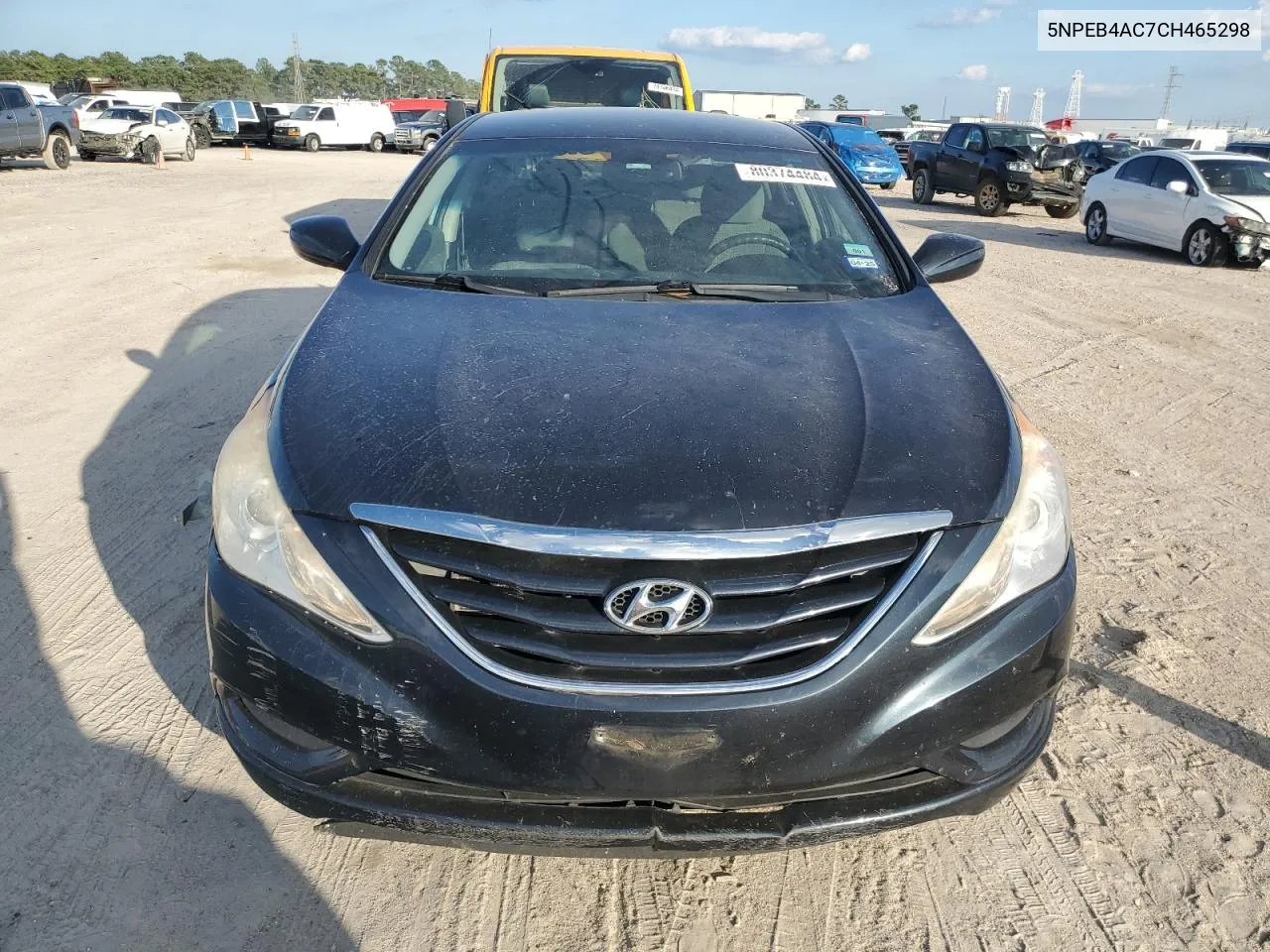 2012 Hyundai Sonata Gls VIN: 5NPEB4AC7CH465298 Lot: 80374484