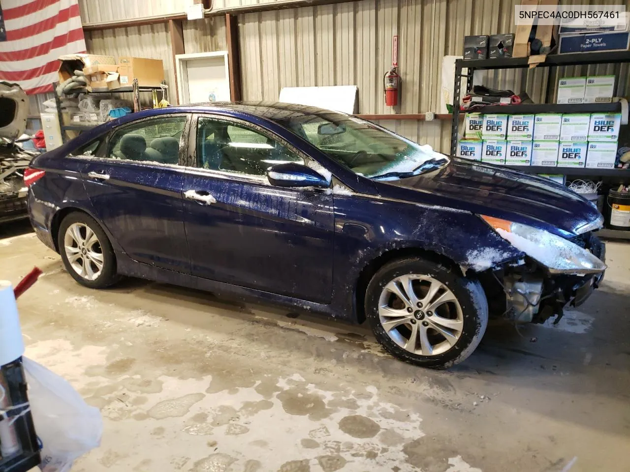 2013 Hyundai Sonata Se VIN: 5NPEC4AC0DH567461 Lot: 37800284