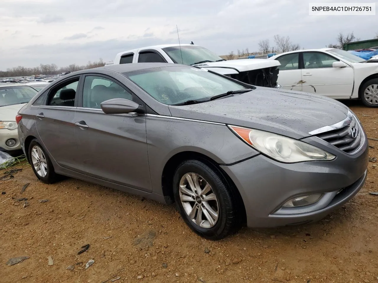 2013 Hyundai Sonata Gls VIN: 5NPEB4AC1DH726751 Lot: 42245043