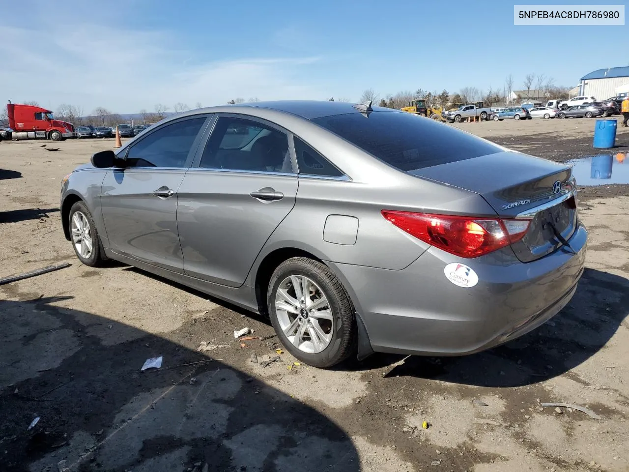 2013 Hyundai Sonata Gls VIN: 5NPEB4AC8DH786980 Lot: 45077224