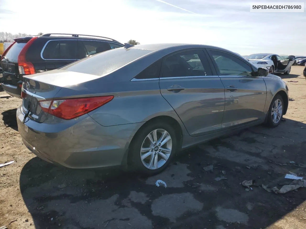 2013 Hyundai Sonata Gls VIN: 5NPEB4AC8DH786980 Lot: 45077224