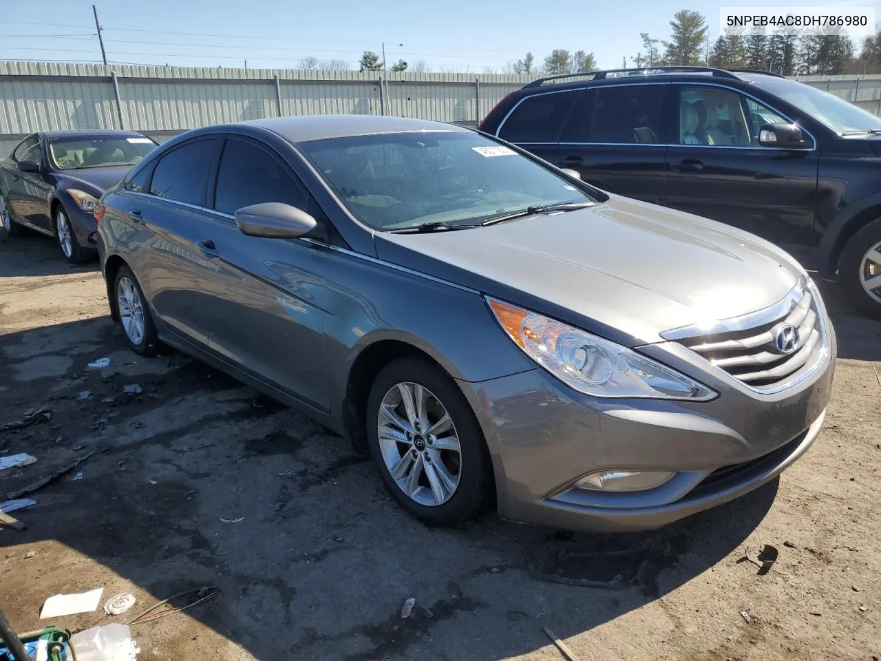 2013 Hyundai Sonata Gls VIN: 5NPEB4AC8DH786980 Lot: 45077224