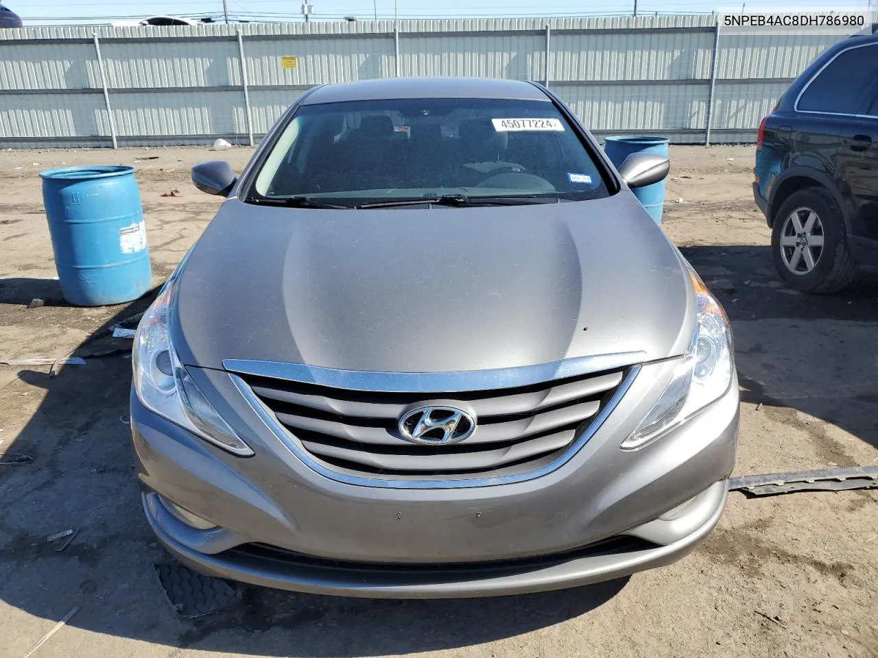 2013 Hyundai Sonata Gls VIN: 5NPEB4AC8DH786980 Lot: 45077224