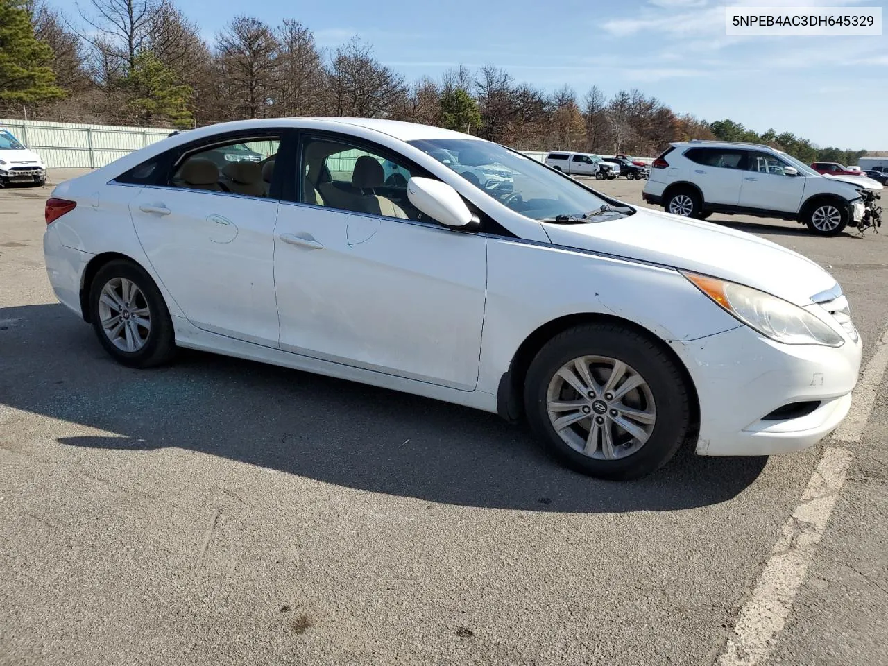 2013 Hyundai Sonata Gls VIN: 5NPEB4AC3DH645329 Lot: 45187374