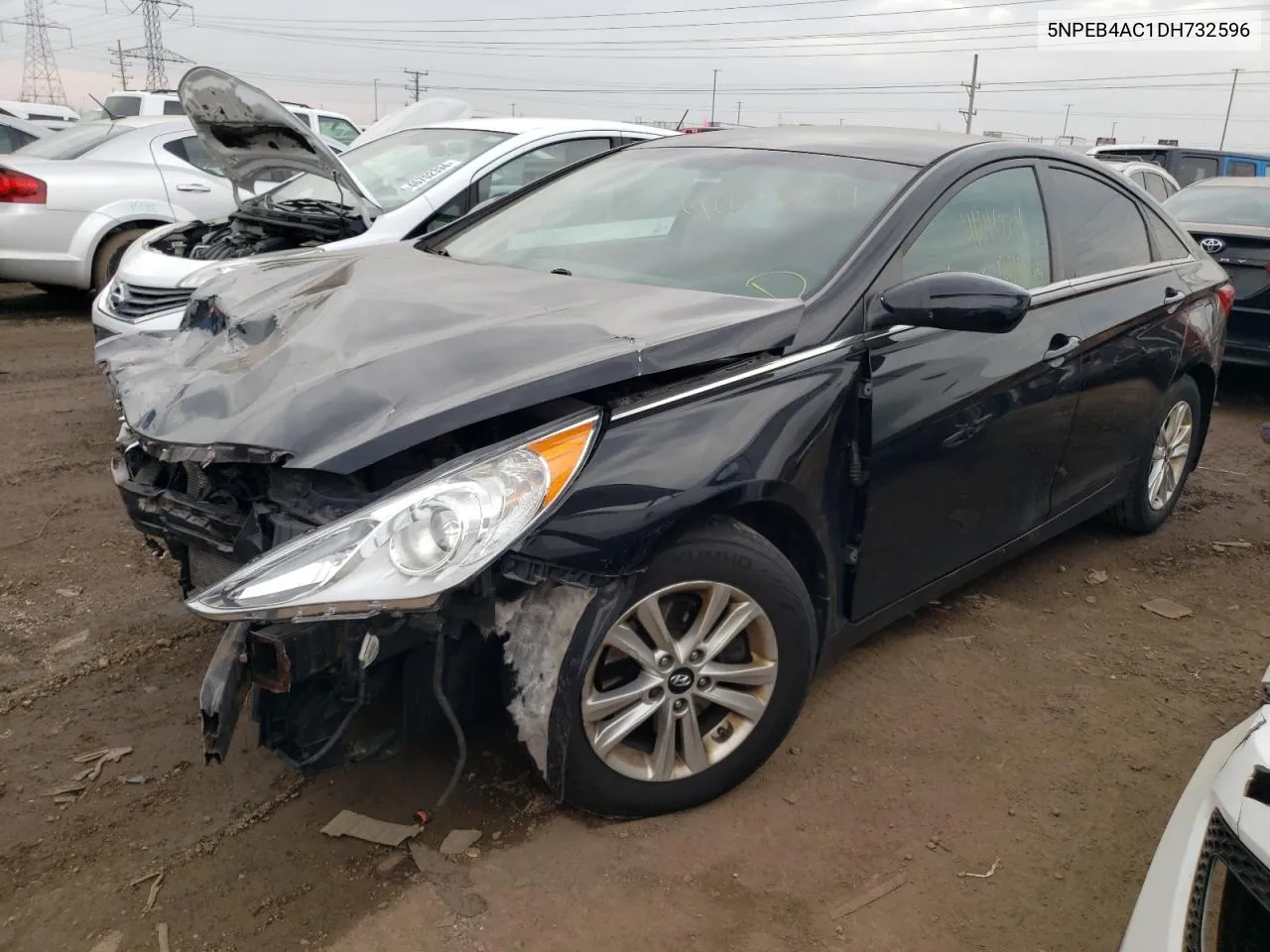 2013 Hyundai Sonata Gls VIN: 5NPEB4AC1DH732596 Lot: 46646804