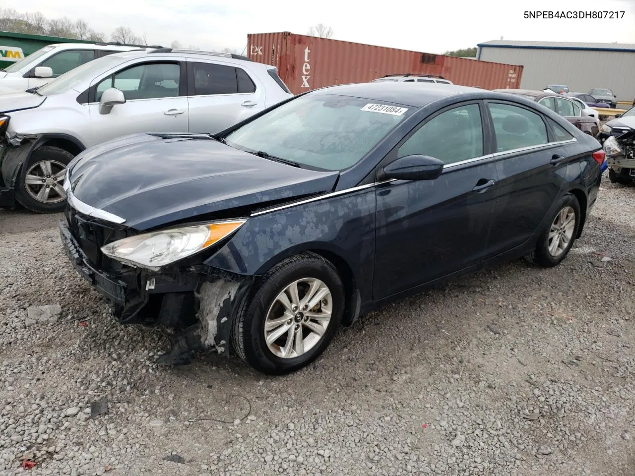 5NPEB4AC3DH807217 2013 Hyundai Sonata Gls