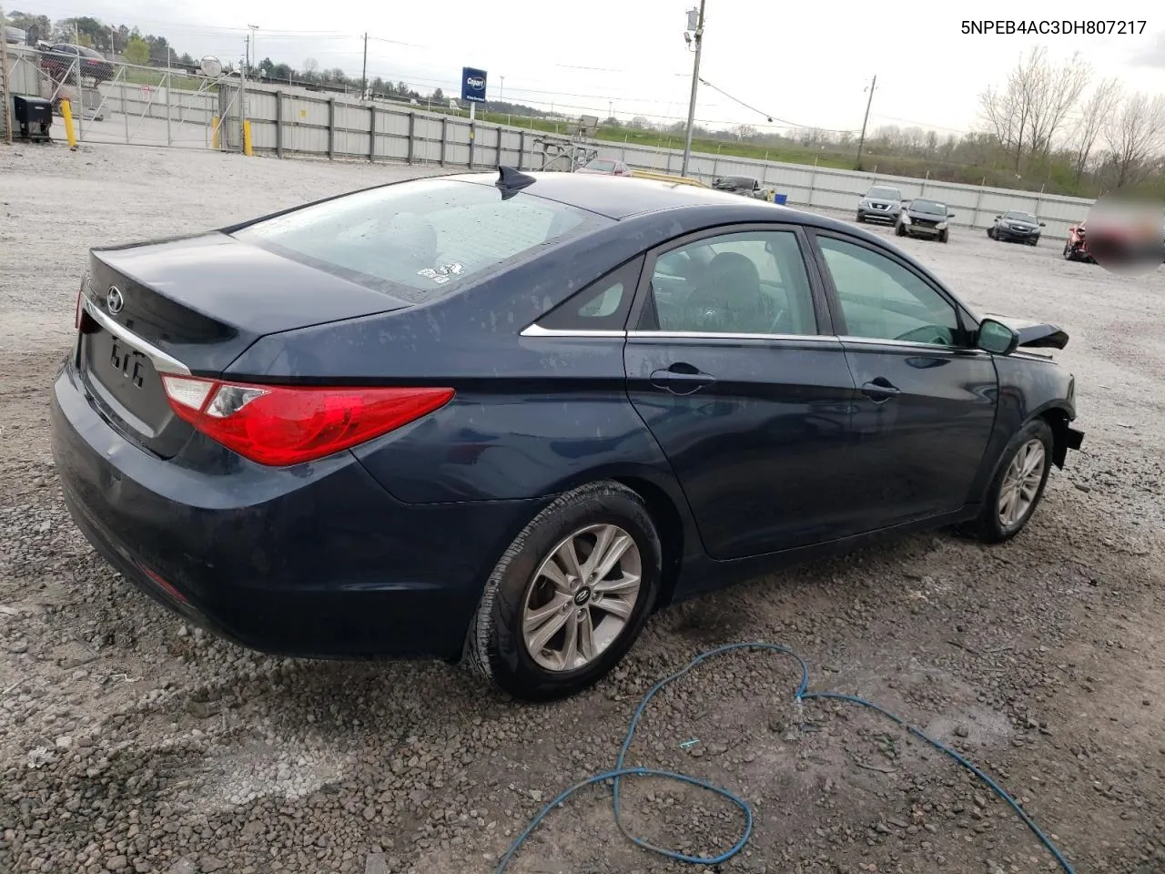 2013 Hyundai Sonata Gls VIN: 5NPEB4AC3DH807217 Lot: 47231084