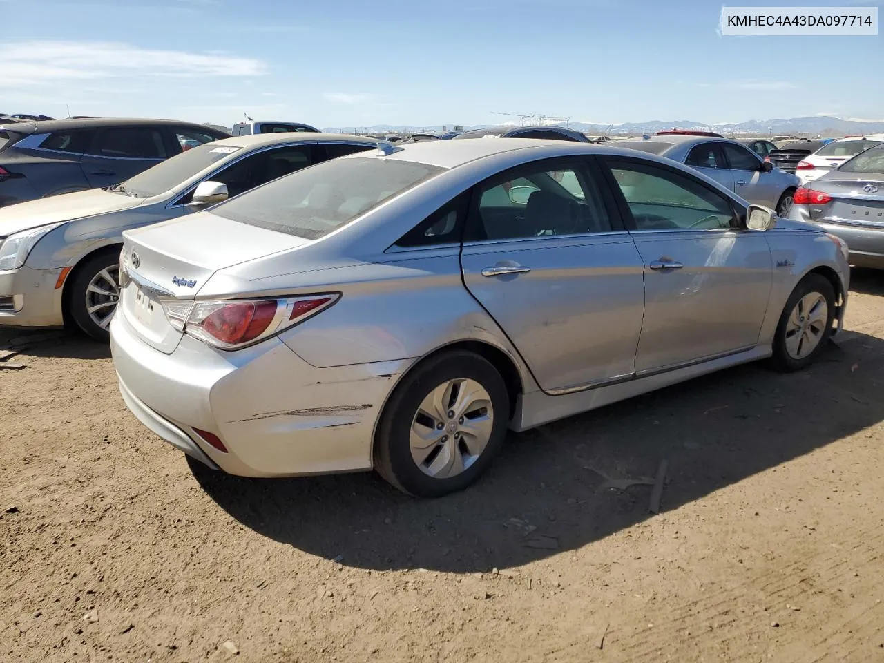 2013 Hyundai Sonata Hybrid VIN: KMHEC4A43DA097714 Lot: 47375064