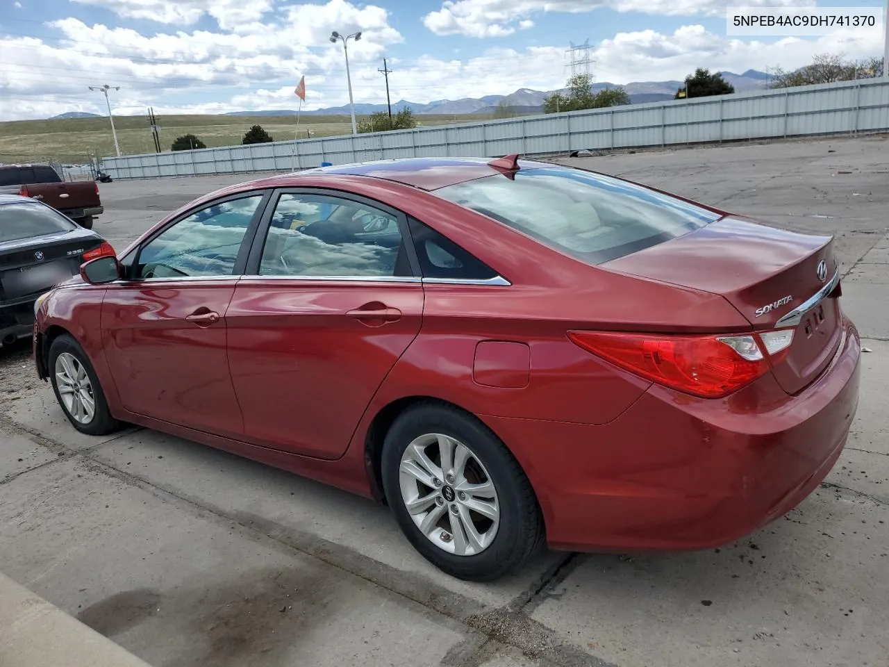 2013 Hyundai Sonata Gls VIN: 5NPEB4AC9DH741370 Lot: 50464934