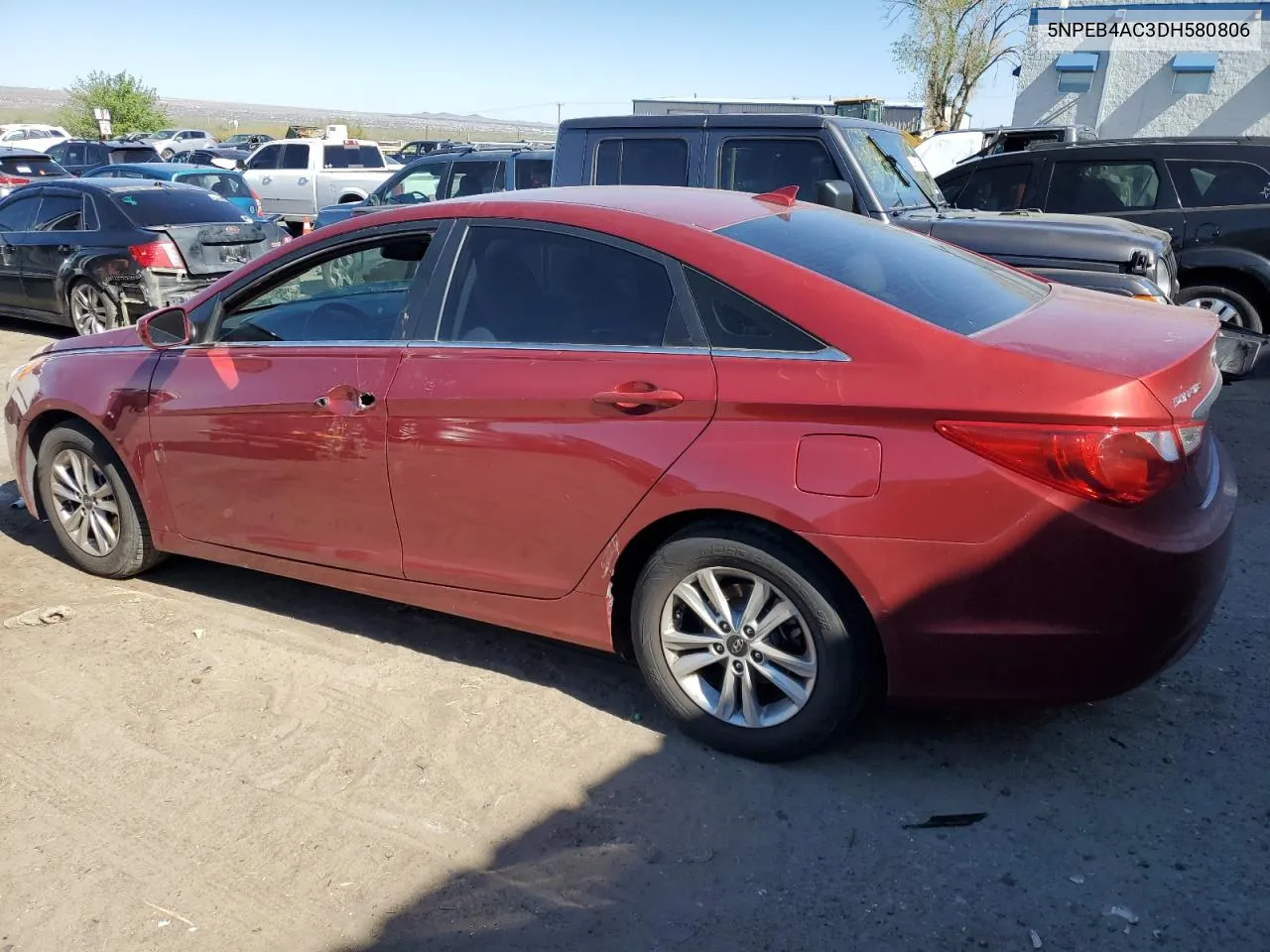 2013 Hyundai Sonata Gls VIN: 5NPEB4AC3DH580806 Lot: 51480944