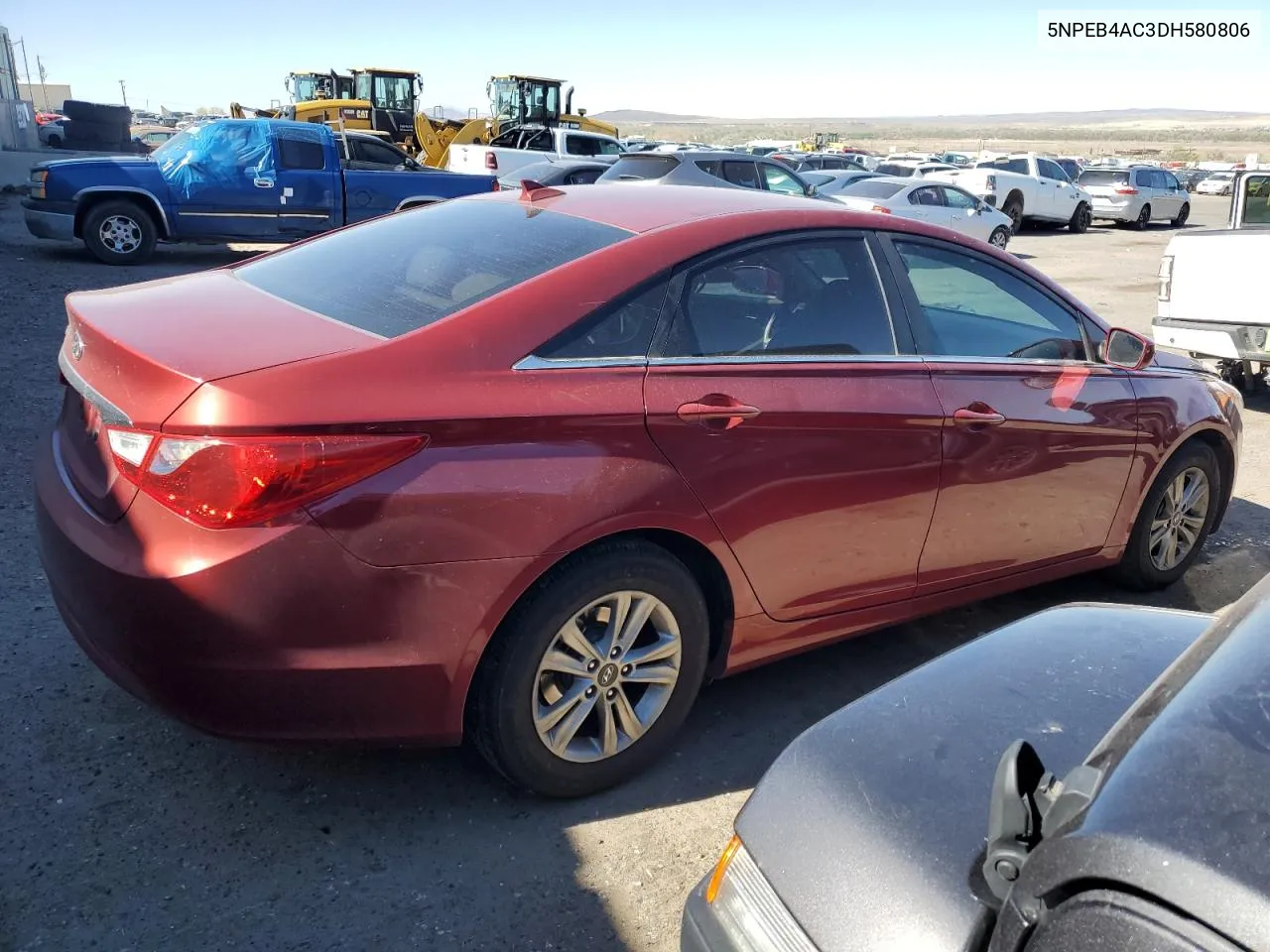 2013 Hyundai Sonata Gls VIN: 5NPEB4AC3DH580806 Lot: 51480944