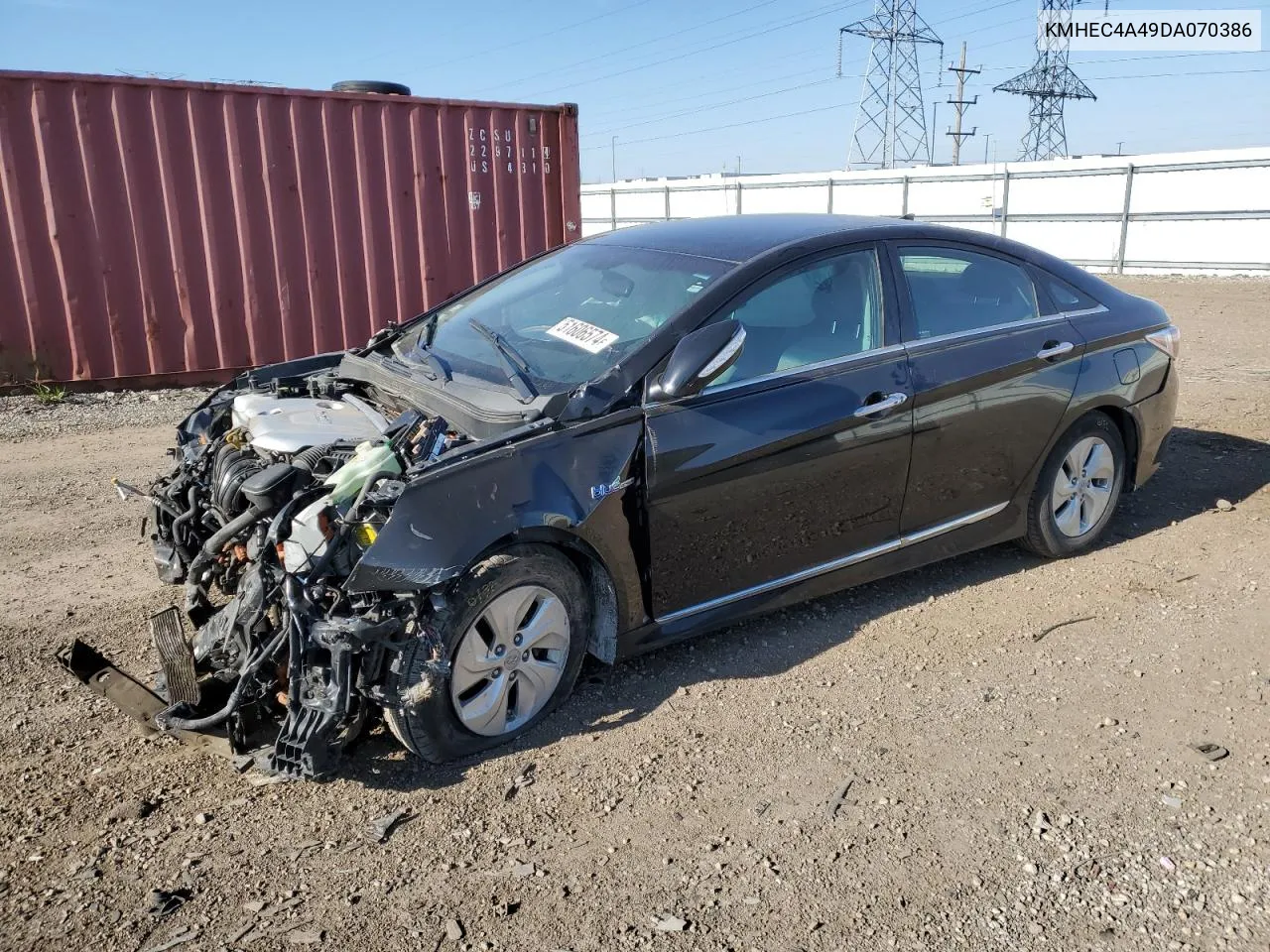 KMHEC4A49DA070386 2013 Hyundai Sonata Hybrid