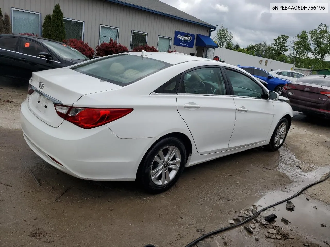 2013 Hyundai Sonata Gls VIN: 5NPEB4AC6DH756196 Lot: 53107234