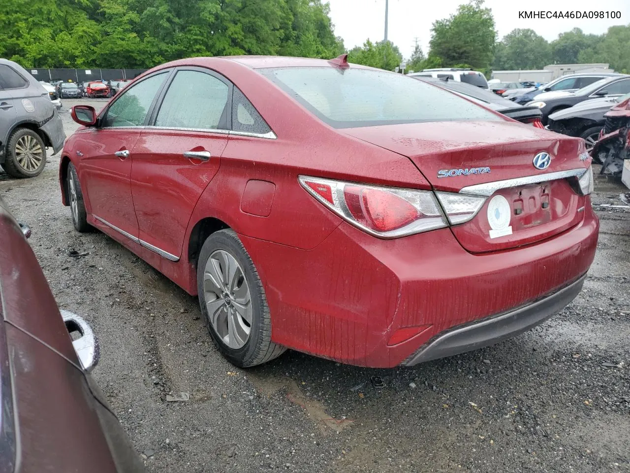 2013 Hyundai Sonata Hybrid VIN: KMHEC4A46DA098100 Lot: 54951034