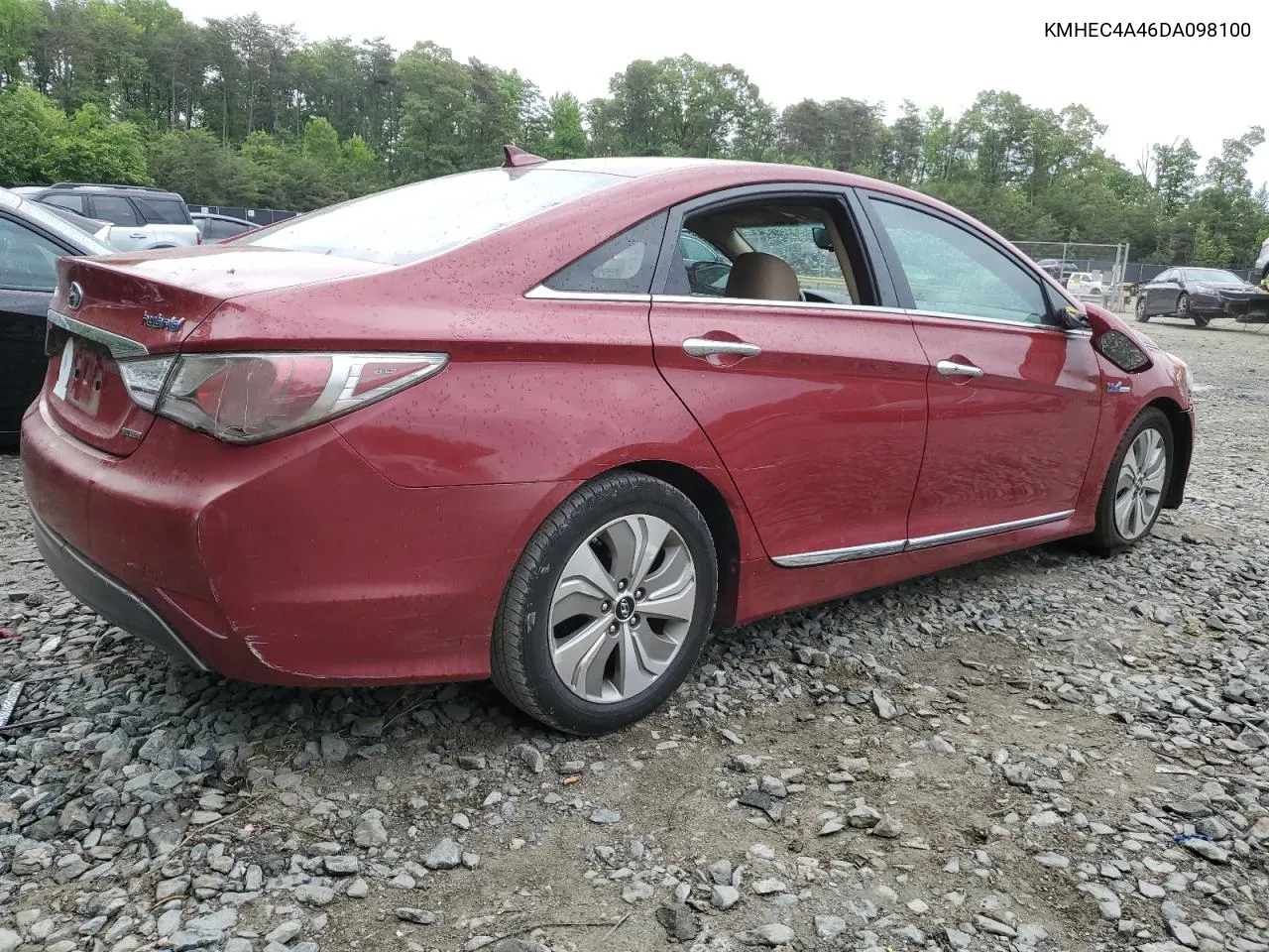 KMHEC4A46DA098100 2013 Hyundai Sonata Hybrid