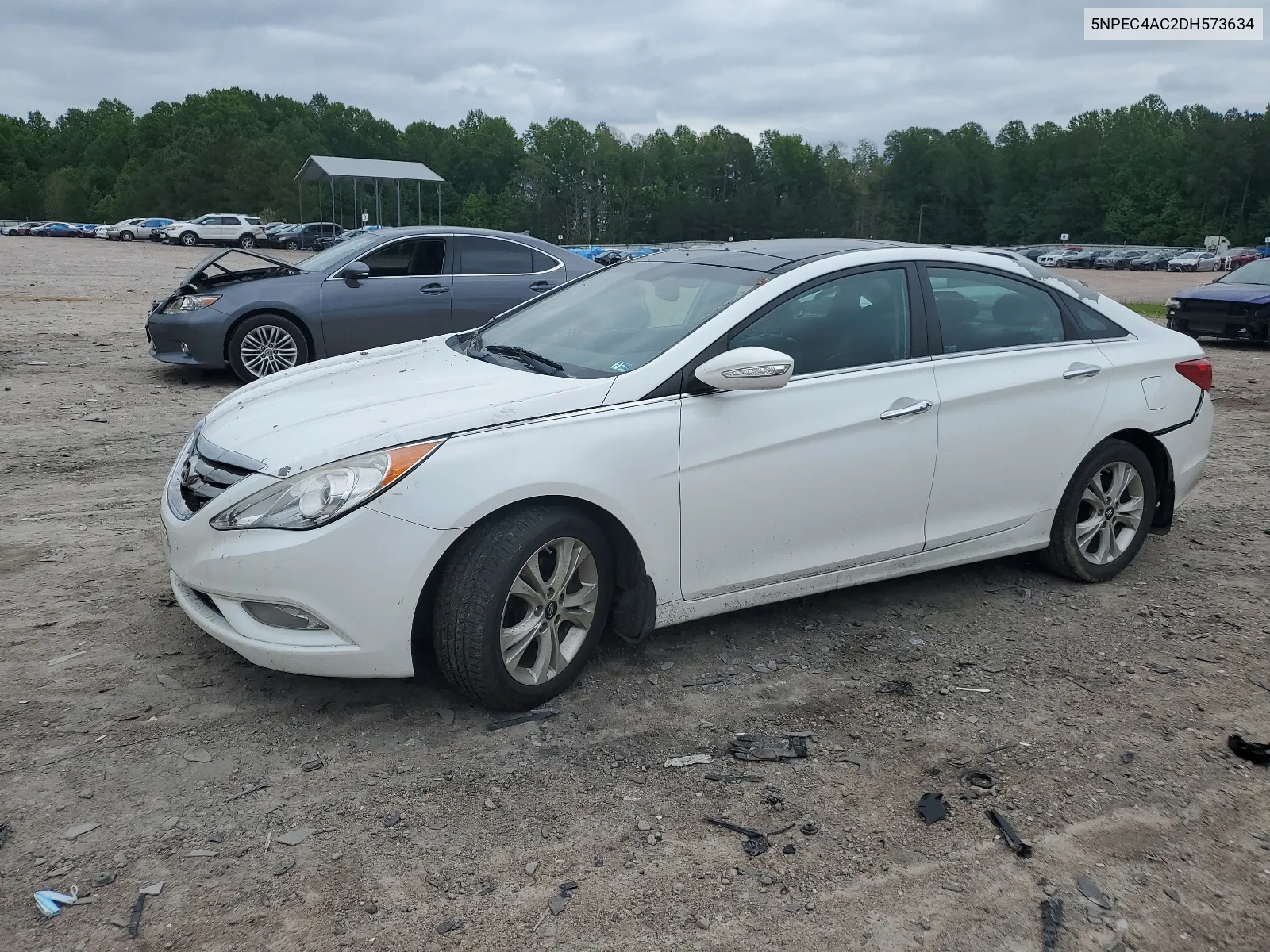 2013 Hyundai Sonata Se VIN: 5NPEC4AC2DH573634 Lot: 55541724