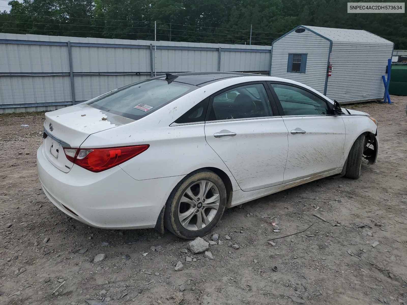 2013 Hyundai Sonata Se VIN: 5NPEC4AC2DH573634 Lot: 55541724