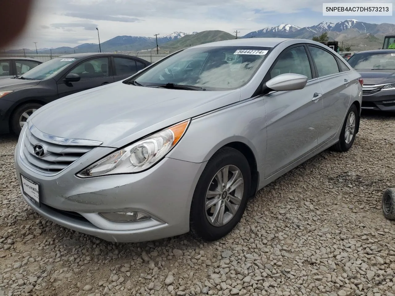 2013 Hyundai Sonata Gls VIN: 5NPEB4AC7DH573213 Lot: 56442774