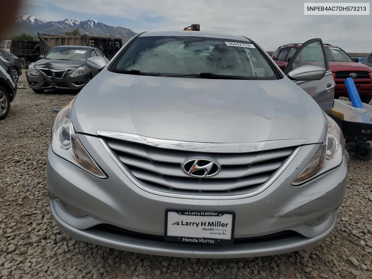 2013 Hyundai Sonata Gls VIN: 5NPEB4AC7DH573213 Lot: 56442774