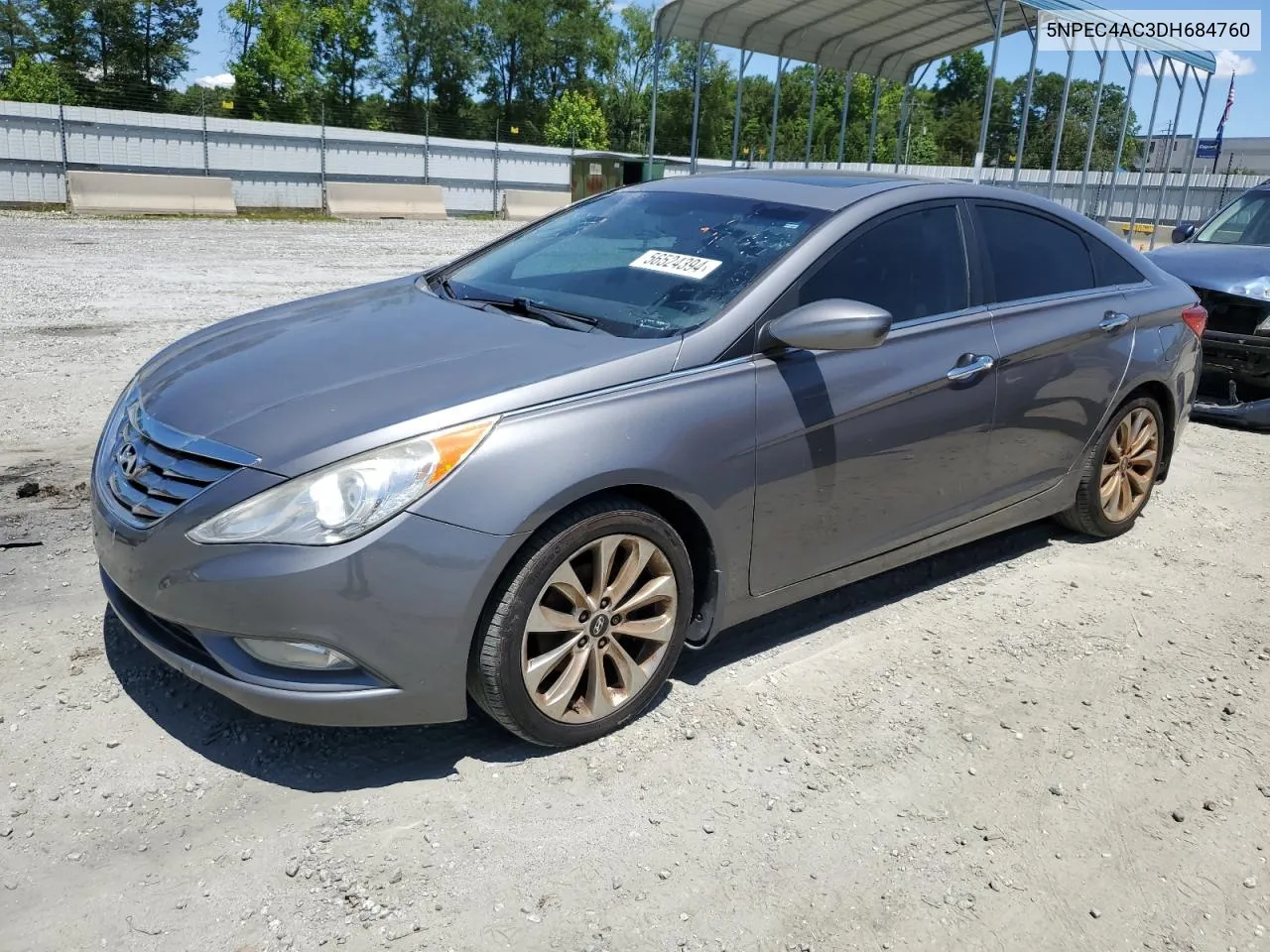 2013 Hyundai Sonata Se VIN: 5NPEC4AC3DH684760 Lot: 56524394