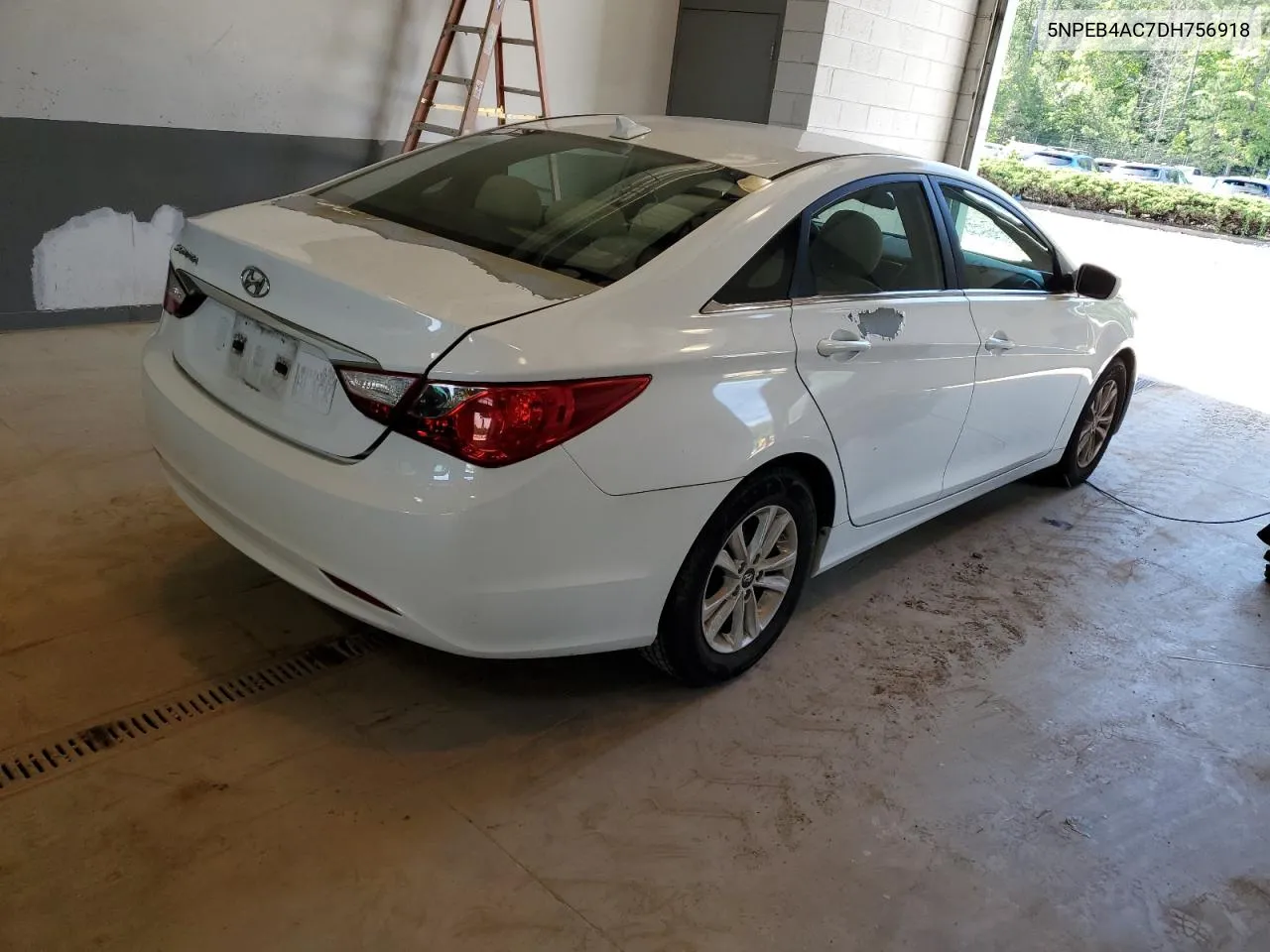 2013 Hyundai Sonata Gls VIN: 5NPEB4AC7DH756918 Lot: 56680644