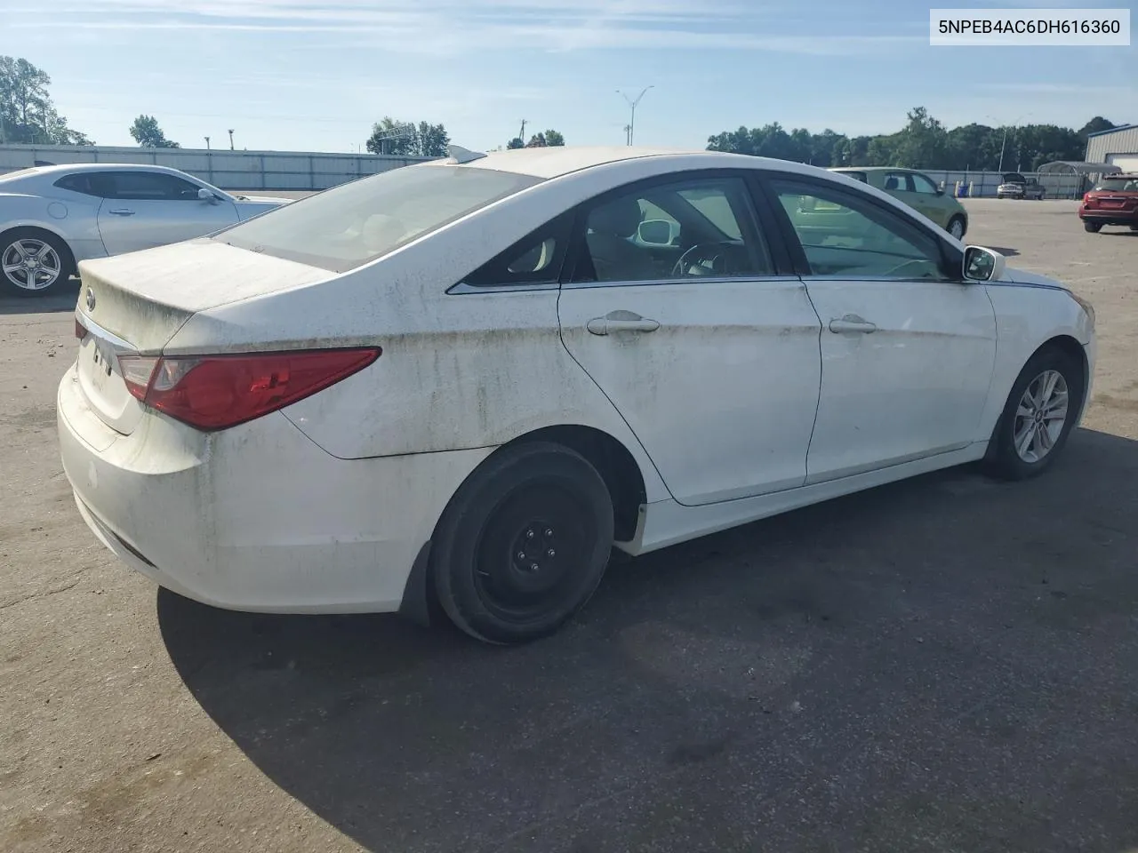 2013 Hyundai Sonata Gls VIN: 5NPEB4AC6DH616360 Lot: 57270084