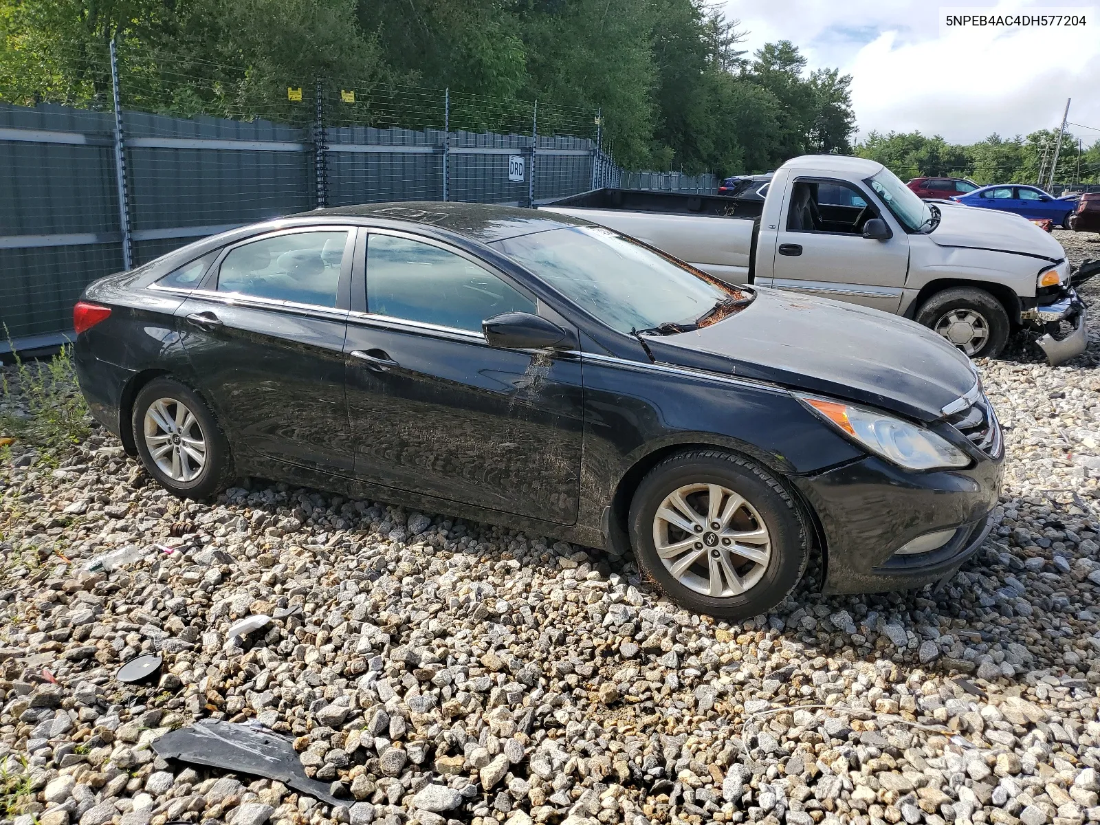 2013 Hyundai Sonata Gls VIN: 5NPEB4AC4DH577204 Lot: 57422484