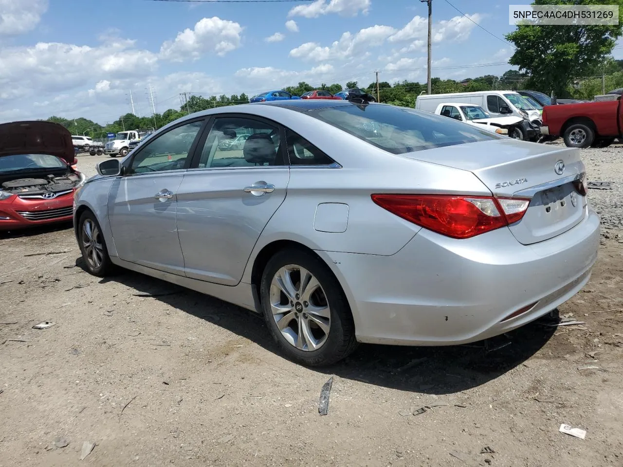 2013 Hyundai Sonata Se VIN: 5NPEC4AC4DH531269 Lot: 57689354