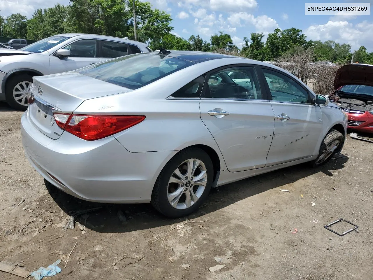 2013 Hyundai Sonata Se VIN: 5NPEC4AC4DH531269 Lot: 57689354