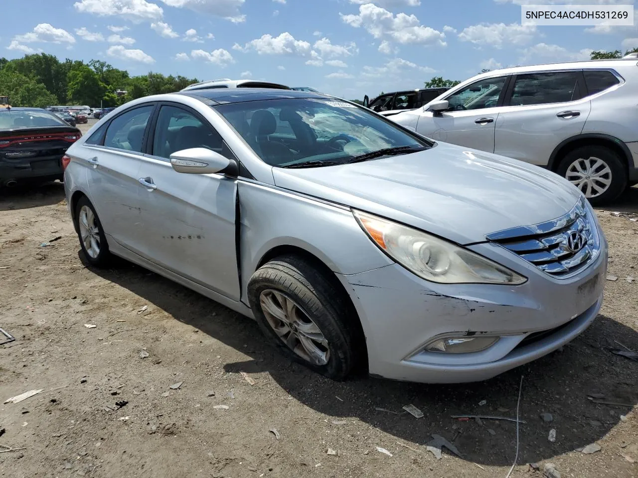 2013 Hyundai Sonata Se VIN: 5NPEC4AC4DH531269 Lot: 57689354