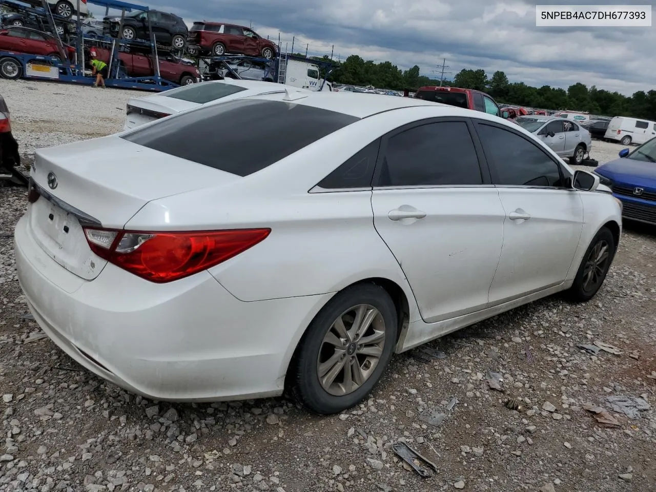 2013 Hyundai Sonata Gls VIN: 5NPEB4AC7DH677393 Lot: 58407724