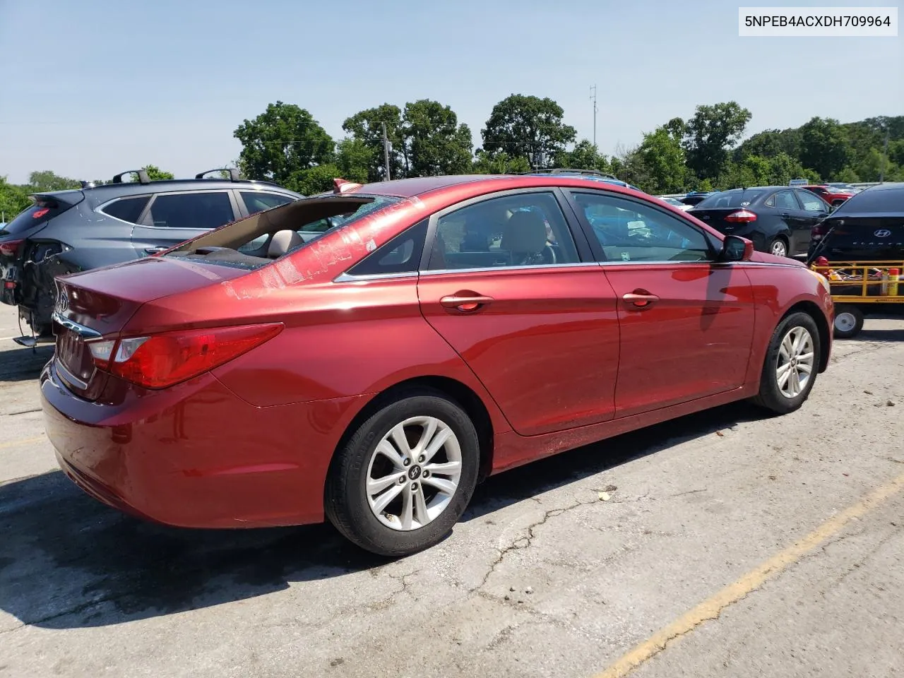 2013 Hyundai Sonata Gls VIN: 5NPEB4ACXDH709964 Lot: 59324794