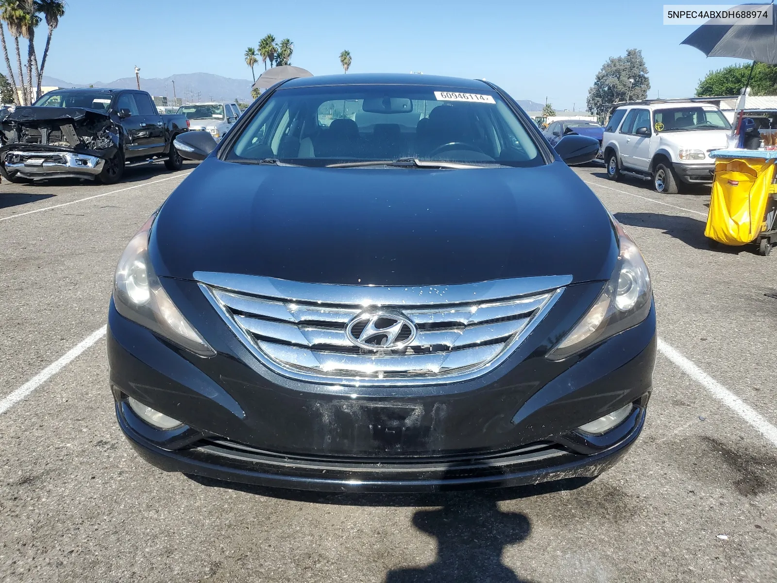 2013 Hyundai Sonata Se VIN: 5NPEC4ABXDH688974 Lot: 60946114