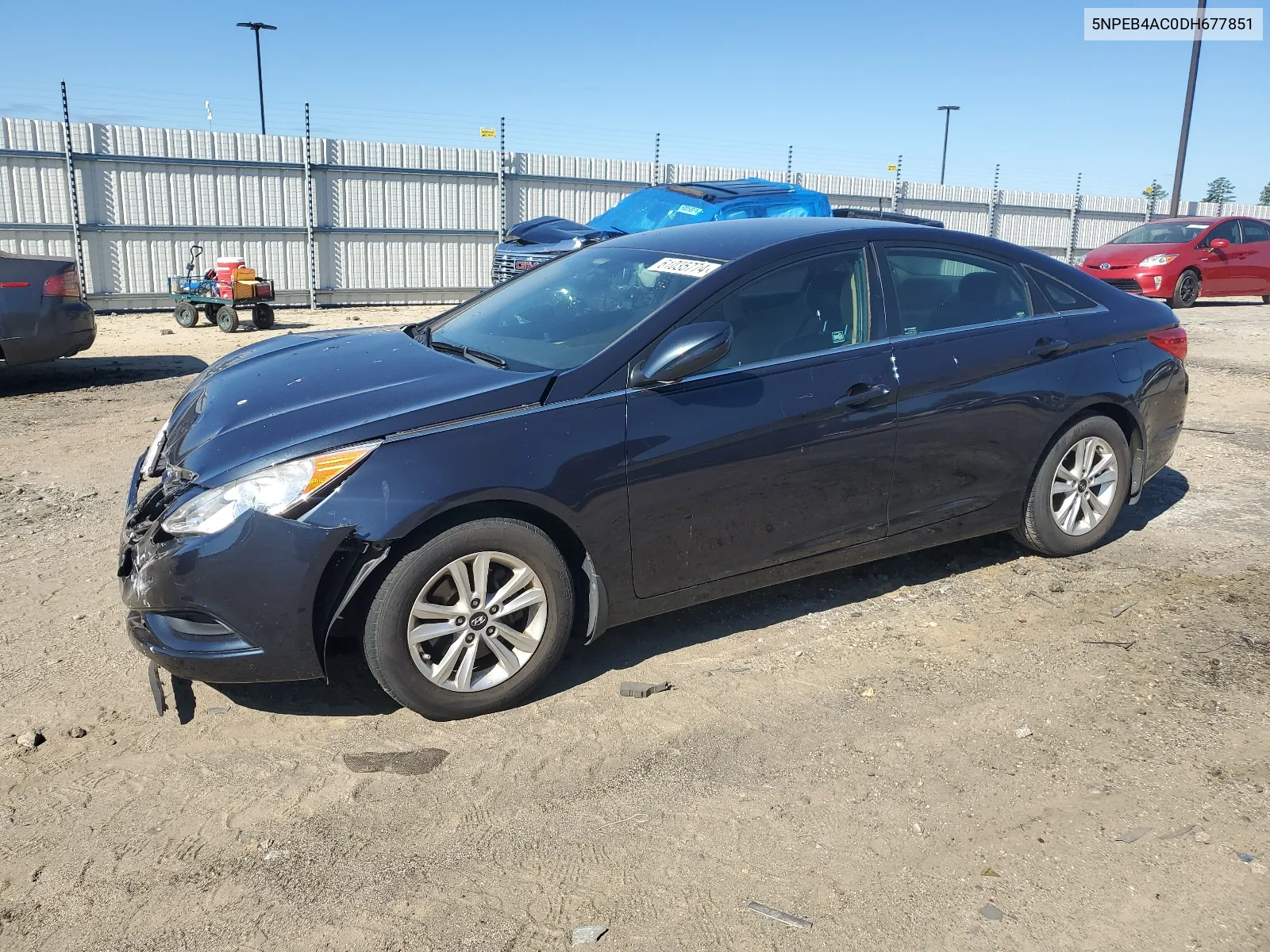 5NPEB4AC0DH677851 2013 Hyundai Sonata Gls