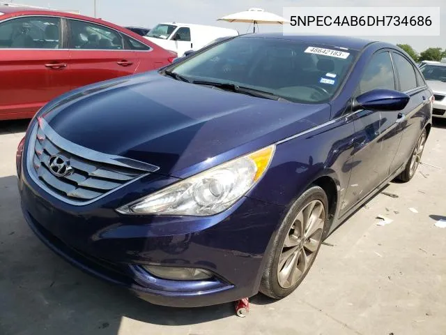 5NPEC4AB6DH734686 2013 Hyundai Sonata Se