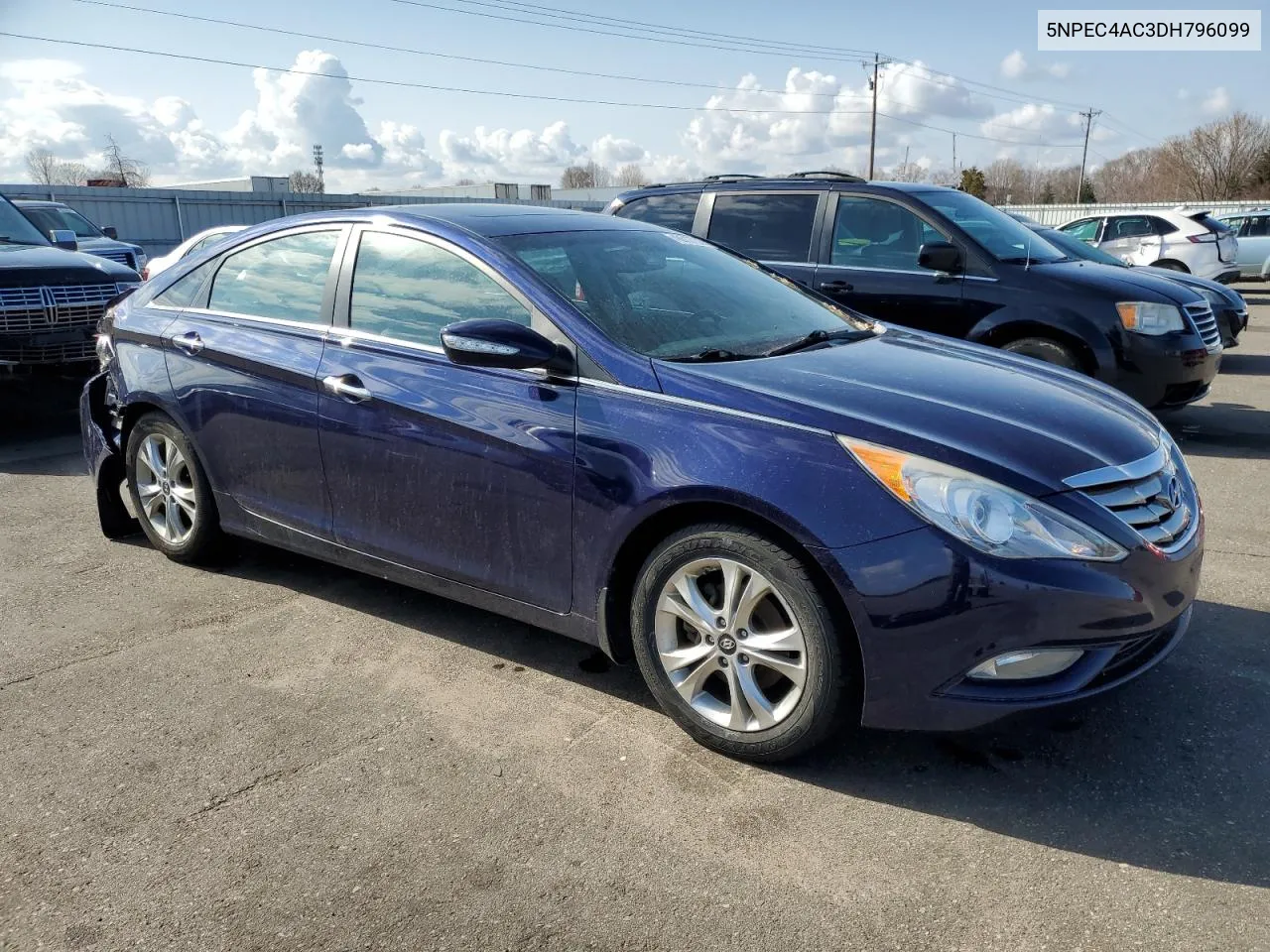 2013 Hyundai Sonata Se VIN: 5NPEC4AC3DH796099 Lot: 61396174