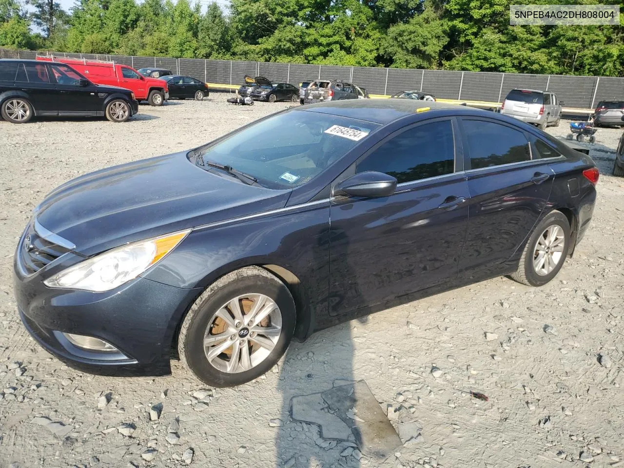 2013 Hyundai Sonata Gls VIN: 5NPEB4AC2DH808004 Lot: 61645754