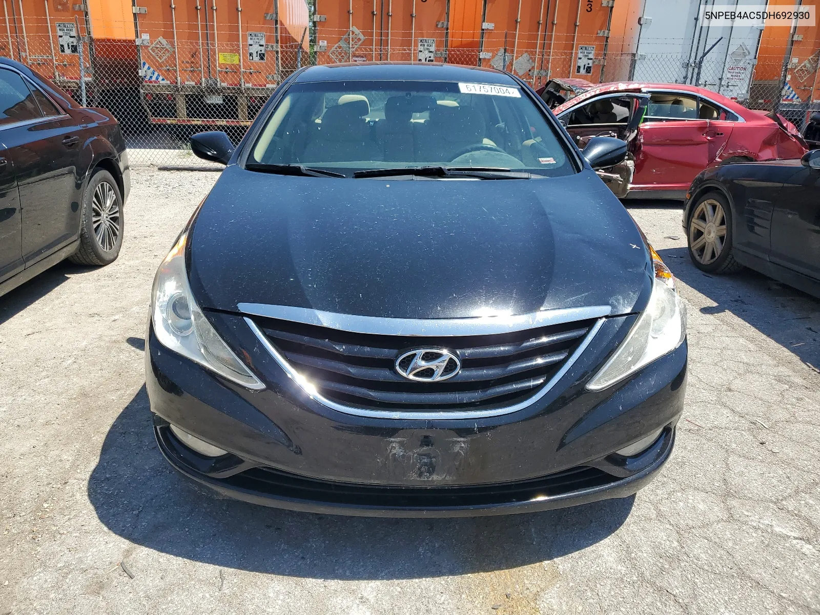 2013 Hyundai Sonata Gls VIN: 5NPEB4AC5DH692930 Lot: 61757004