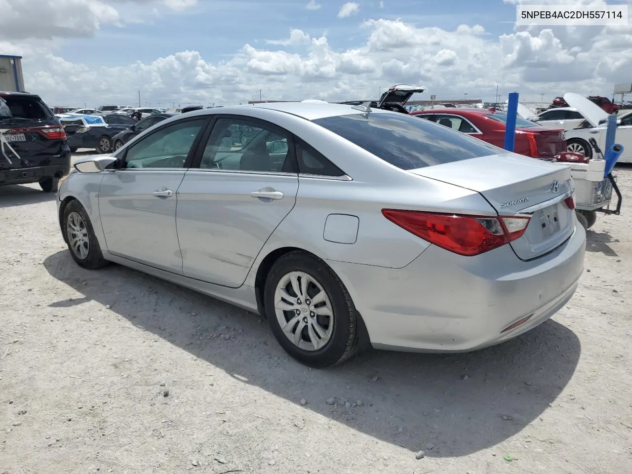 2013 Hyundai Sonata Gls VIN: 5NPEB4AC2DH557114 Lot: 61882774